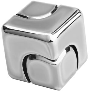 Alloy Cube Fidget Spinner Toy
